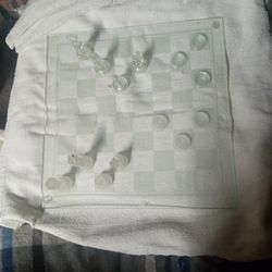 Glass Chess And Checkers