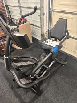 Recumbent bike/cross trainer