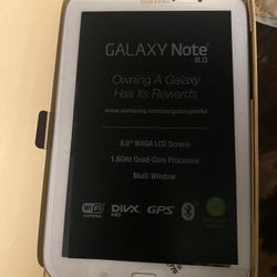 Used Samsung Galaxy Note 8.0 GT-N5110 Wi-Fi Only 16GB White/Silver