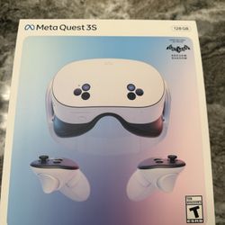 Meta Quest 3S, 128GB, Batman Game Included 