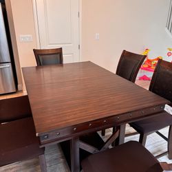 Dining Table with 6 Chairs