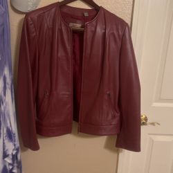Real Leather Women’s Jacket - Like New