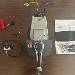 OMC Evinrude Johnson Binnacle Control Box – Keyless Model w/ Harness & Hardware
