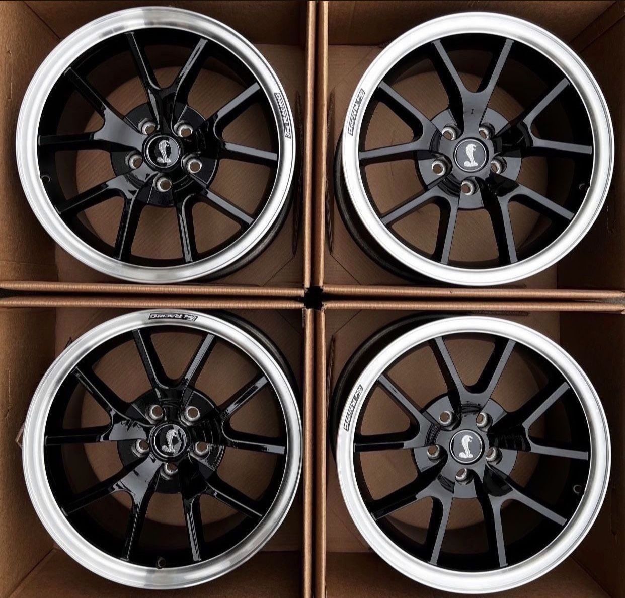 18” Ford Mustang FR500 Wheels Rims Factory OEM Ford Racing SVT