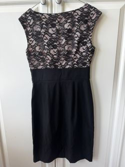 Dress Barn Women’s Dress Pink/Black Size 4