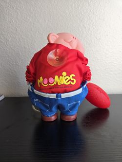 The Original Moonies Car Window Cling 1988 Gag Novelty Prank Funny Pants J26D