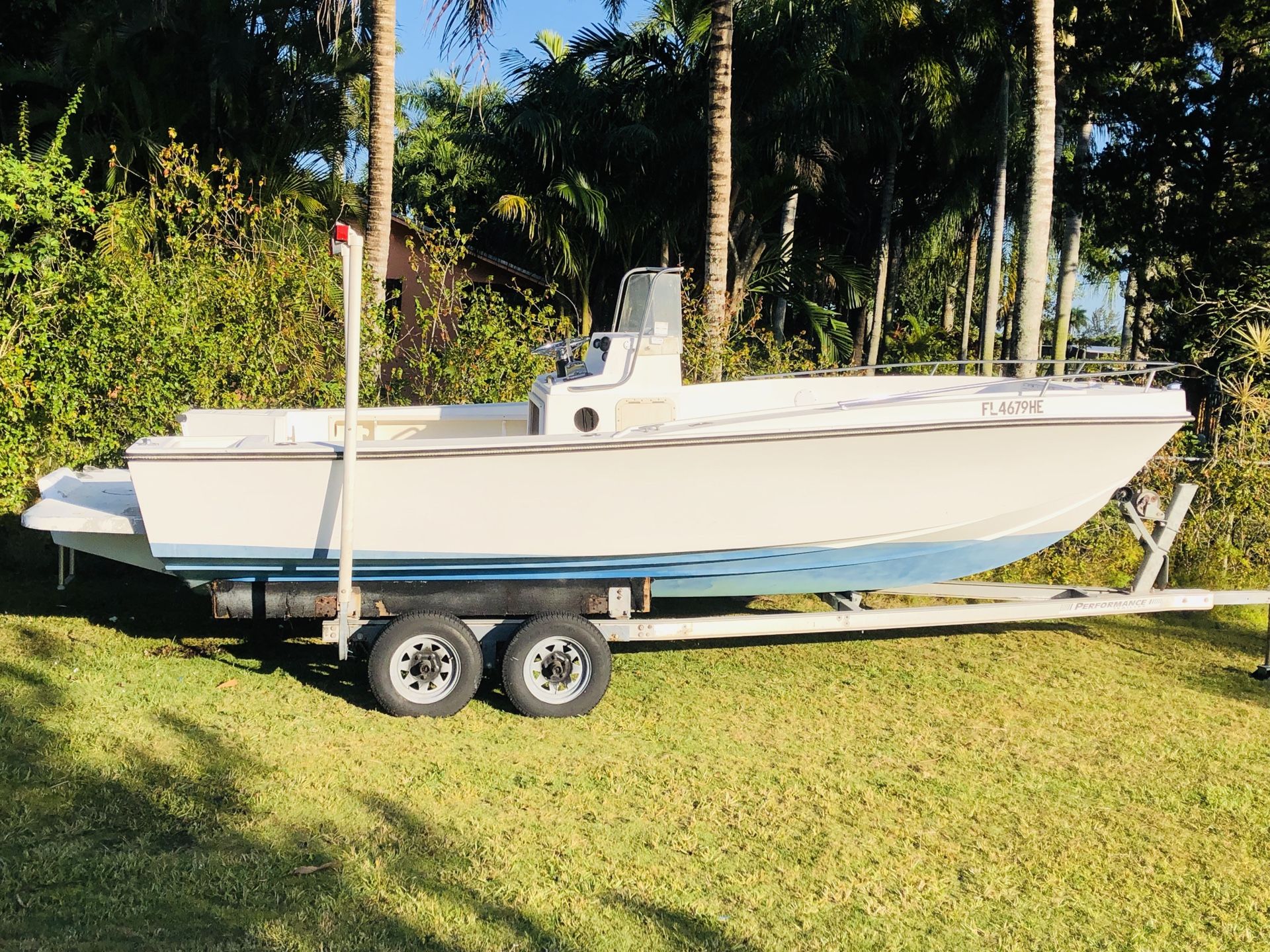 1992 cape craft 21 center console