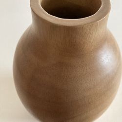  BROWN. VASE -  10 1/2”. X.  7”