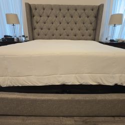 King Bed Frame With Night Stands And Dresser