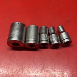 Snap On Tools STandar 3/16:7/32::9/32::7/16::9/16::all 1/4