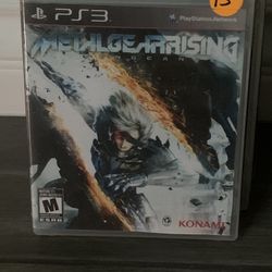 Metal Gear Rising PS3