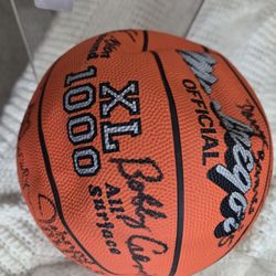 1990 Georgia Tech Yellow Jackets Final Four Team-Signed Basketball