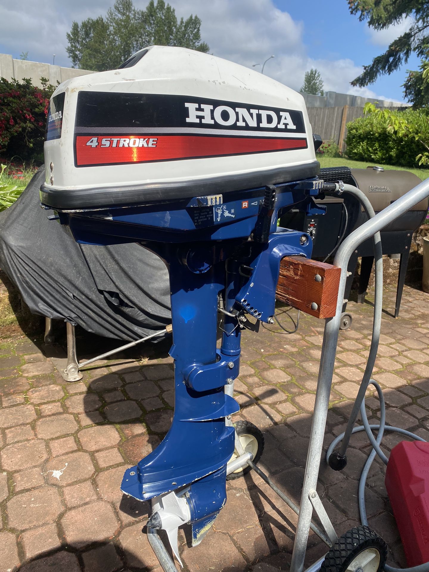 5HP Honda Outboard Motor 4stroke Short Shaft