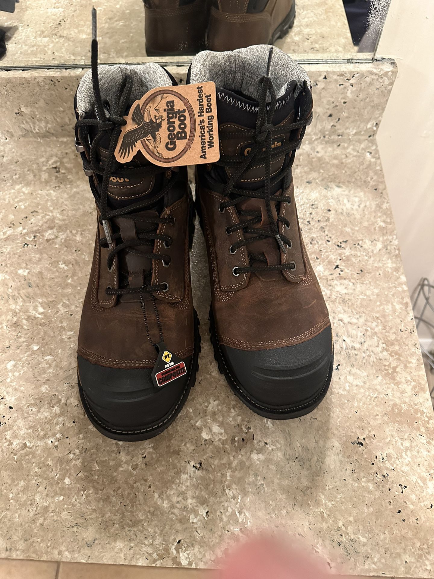 Georgia Work Boots Composite Toe New Size 13M Scottsdale