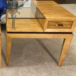 Wooden end Table X2