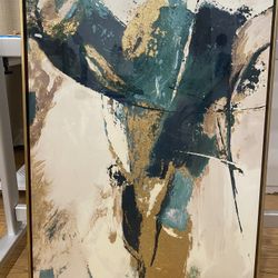 Painting In Gold Frame 