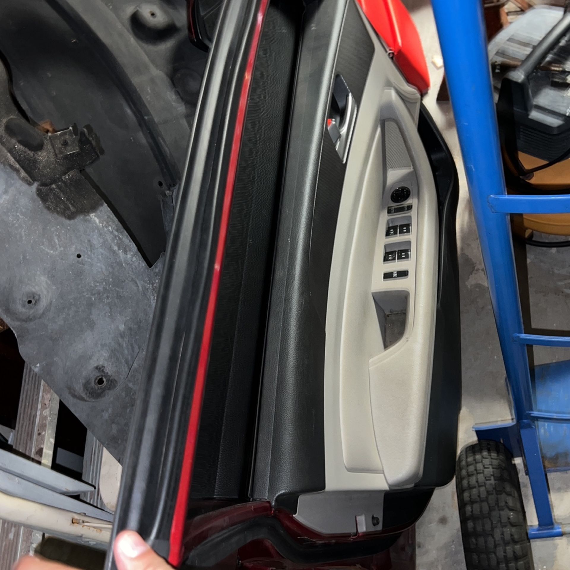 Hyundai Sonata Driver Door Damaged