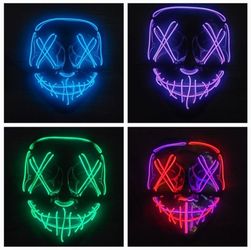 The Purge Light Up LED Masks