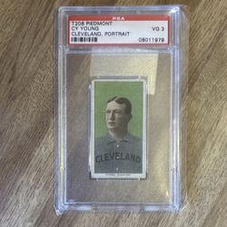 1909-11 T206 Cy Young 350 Piedmont Portrait
