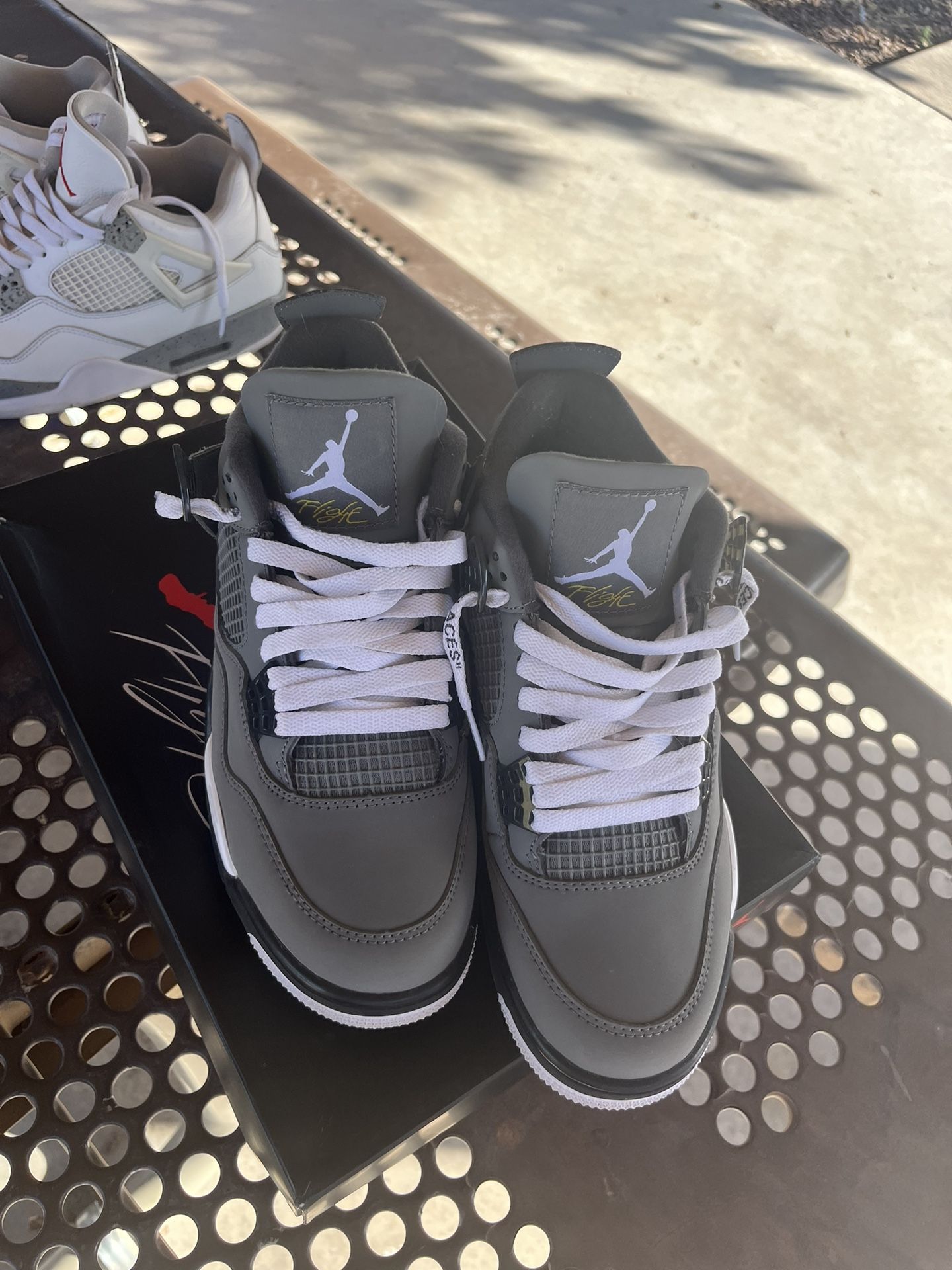 Jordan 4 Wolf Grey