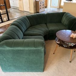 Vintage Green Sectional