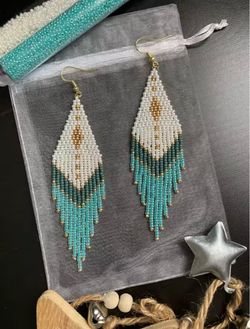 NEW RICE BEAD EARRINGS
