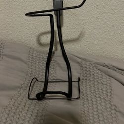 Black Pewter Toilet Paper Holder