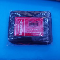 Black Leather Wallet 