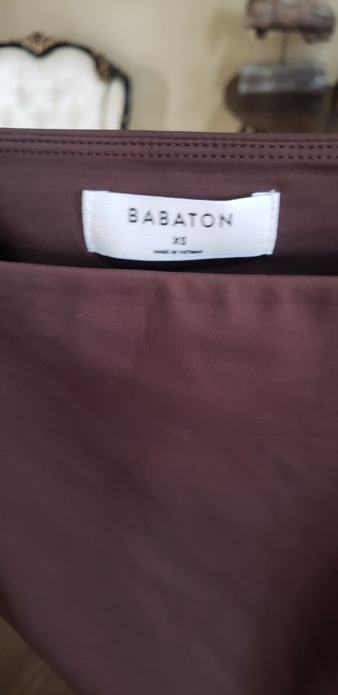 Brown Aritzia Ambrose Bodysuit