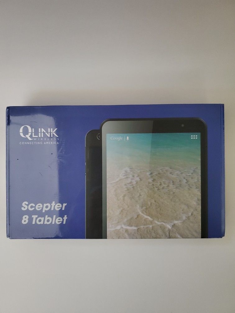 Q Link Wireless Scepter 8" 16GB Wi-Fi Tablet - Black