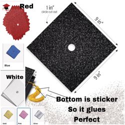 Glittering DIY Graduation Cap 