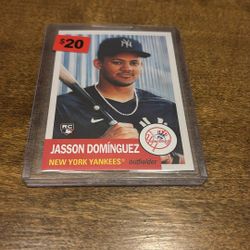 New York Yankees Jasson Dominguez 2024 Topps Living Set