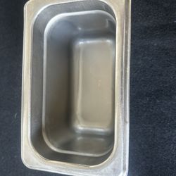 Stainless Steel 1/9 Size Steam Table Pan 4.5” Deep Restaurant Food Prep Pan NSF
