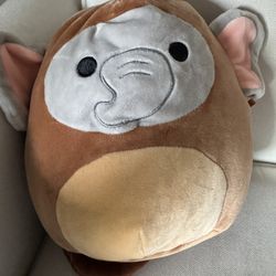 Squishmallows Mila Elephant Beaver Costume 8 Inch Plush Stuffed Animal Toy