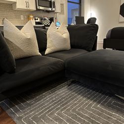 Castlery Loveseat & Ottoman