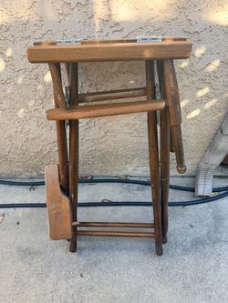 Oak Director’s chair