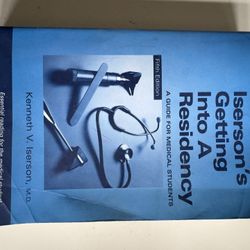 Iserson’s Getting Into Residency 