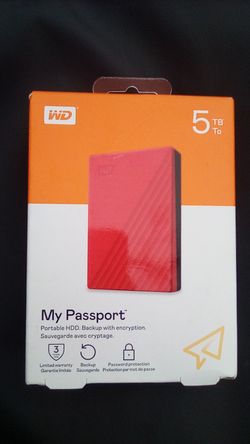 My passport 5tb Hard Drive