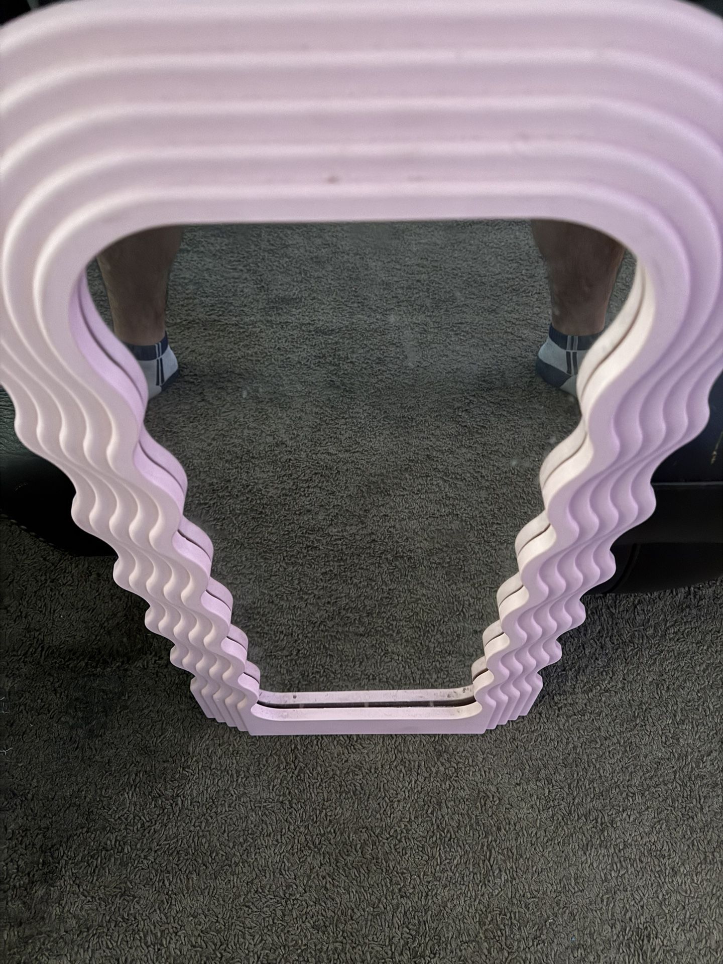Cute Pink Girls Wall Mirror 