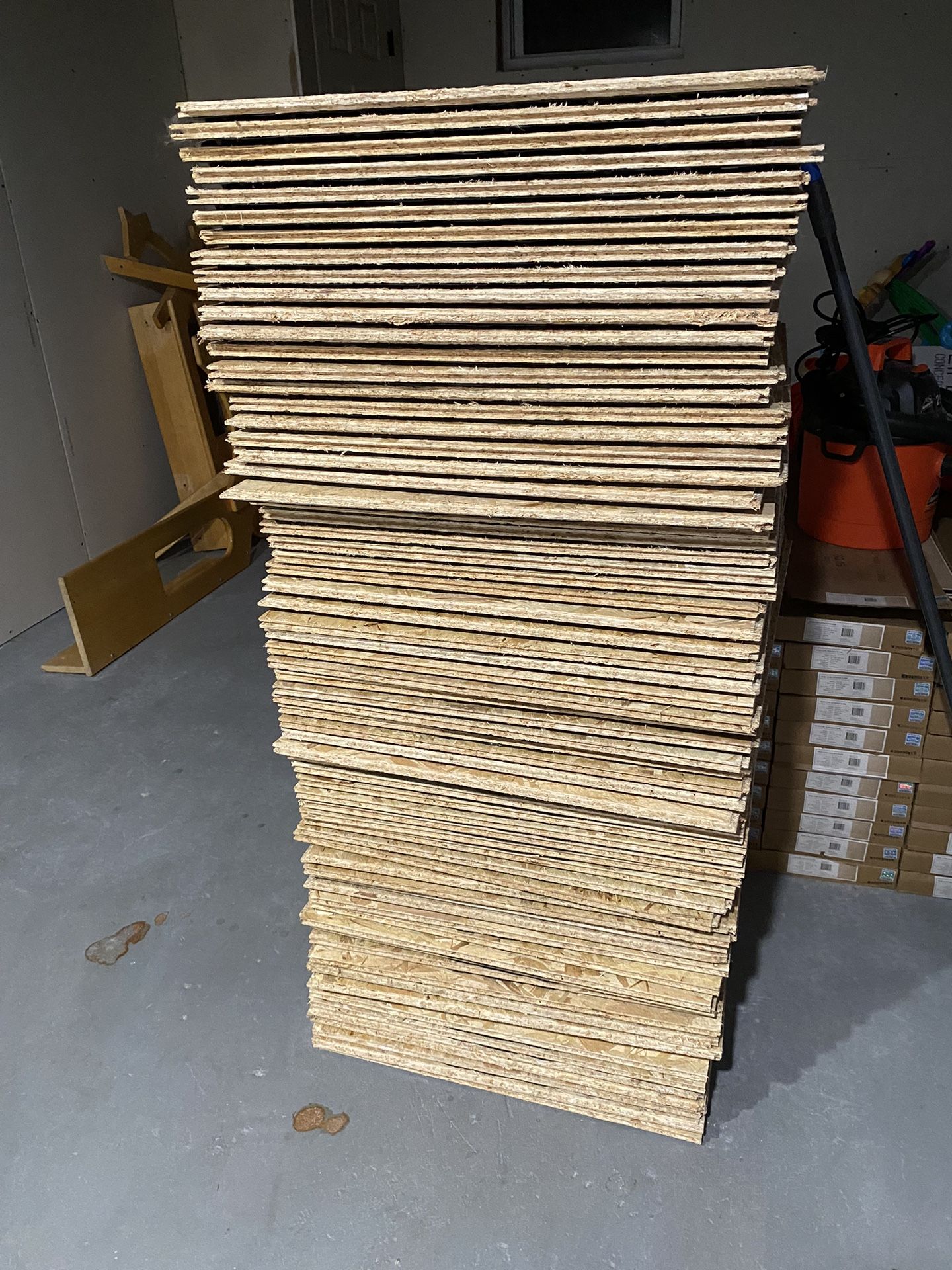 New Unused Dricore Subfloor 2’x2’ Panels
