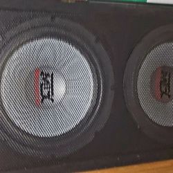 4 MTX 12 Inch Woofers 450 watts RMS  Home Theater 