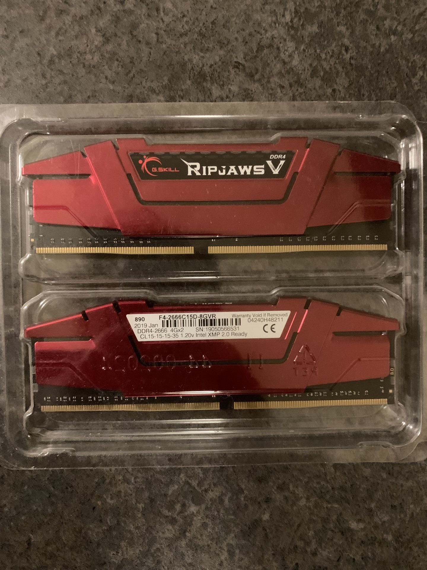Ripjaws DDR4-2666 8gb Kit