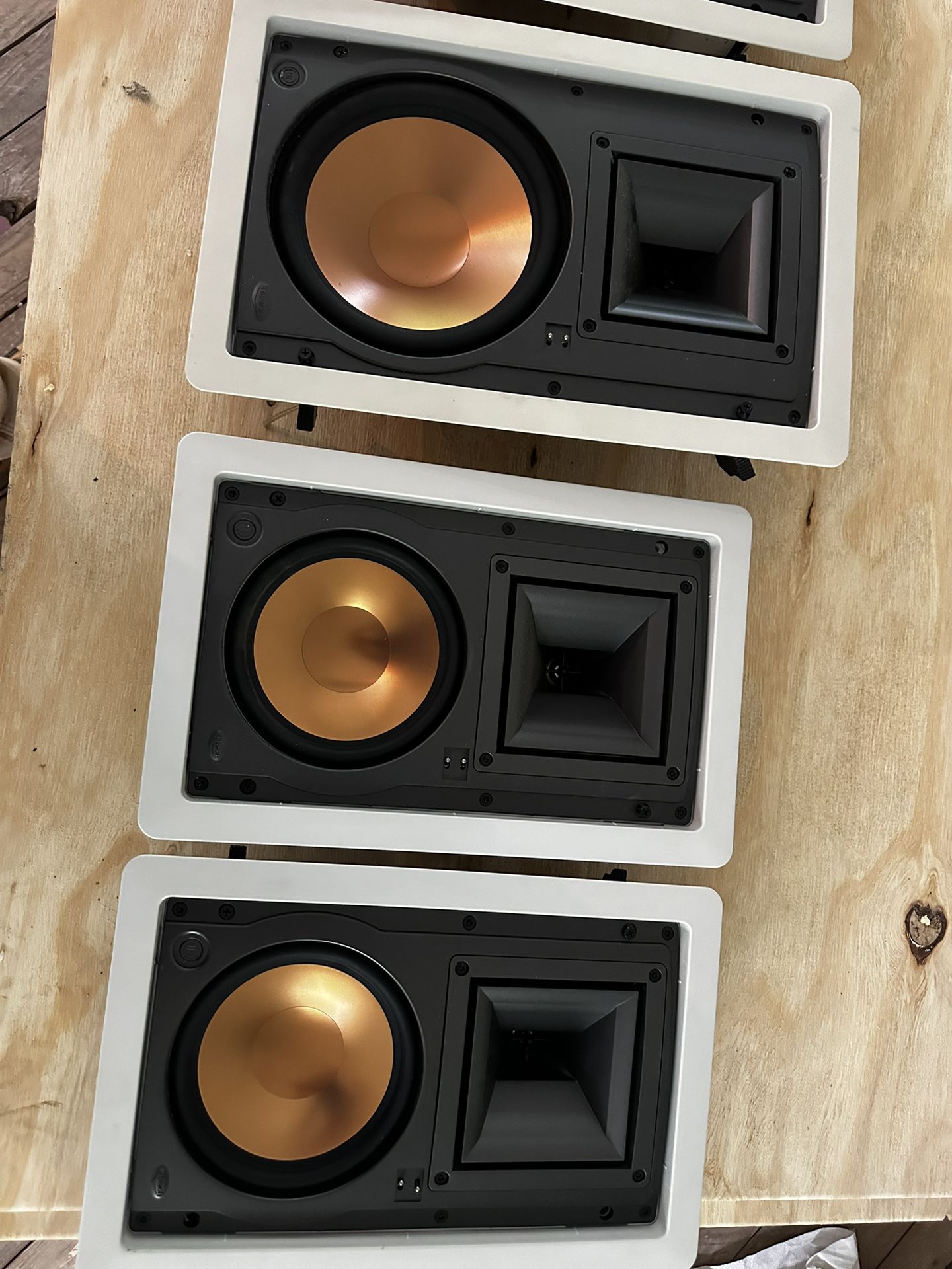 Klipsch R-5800-W II In-Wall Speaker - White ( Bundle )