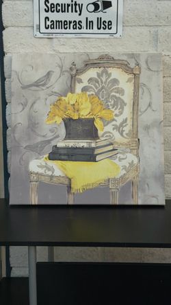 Canvas wall picture $7 pick up only bonanza and lamb