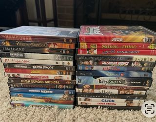 DVD assortment of movies