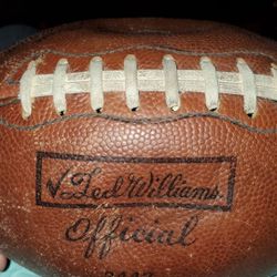 Vintage official Ted William's football