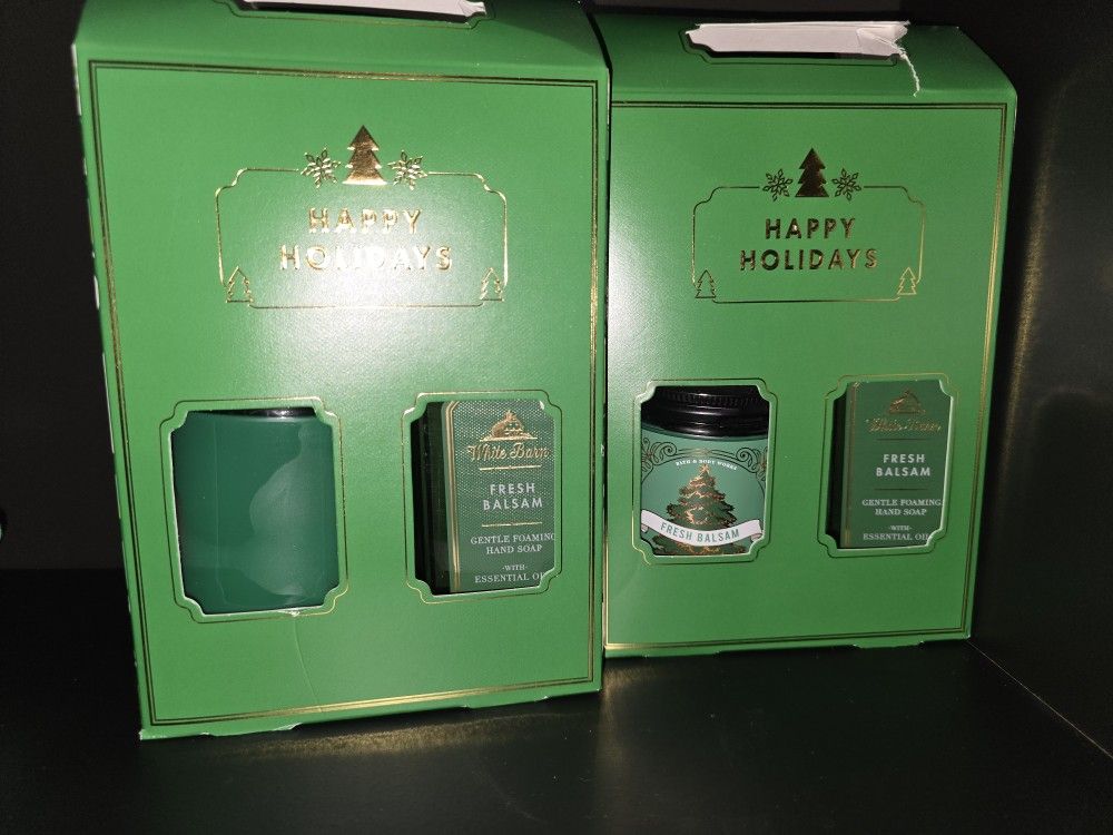 Bath & Body Candle & Hand Wash Set