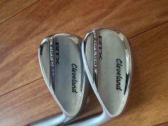 CLEVELAND RTX ZIPCORE TOUR WEDGE set 54 and 58