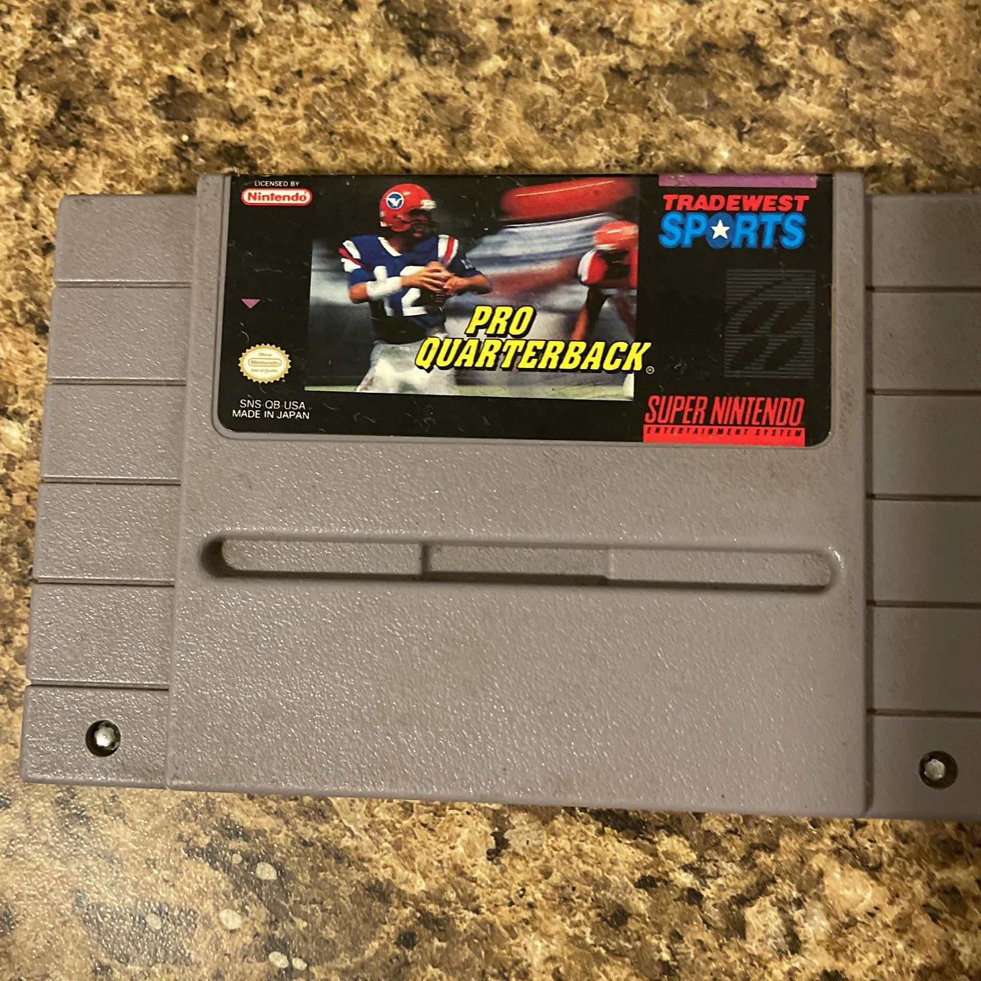 Pro Quarterback Super Nintendo