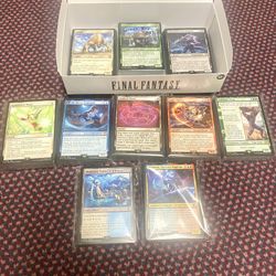 Magic The Gathering - Final Fantasy- FIN- bulk Common, Uncommon, Rare, Land, Basic Land, Tokens 